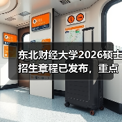 东北财经大学2026硕士招生章程已发布,重点变化速览(图1) 东北财经大学2026硕士招生章程已发布,重点变化速览(图1)