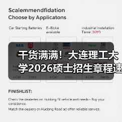 干货满满！大连理工大学2026硕士招生章程速览！（图2）
