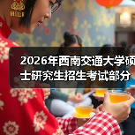 2026年西南交通大学硕士研究生招生考试部分专业科目调整啦！（图3）