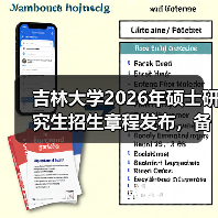 吉林大学2026年硕士研究生招生章程发布，备考少走弯路（图2）