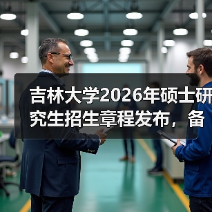 吉林大学2026年硕士研究生招生章程发布，备考少走弯路（图1）