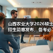 山西农业大学2026硕士招生简章发布,备考必看!(图3) 山西农业大学2026硕士招生简章发布,备考必看!(图3)