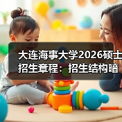 大连海事大学2026硕士招生章程：招生结构暗线调整，早读早应对（图4）