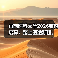 山西医科大学2026研招启幕：踏上医途新程，共筑健康梦想（图3）