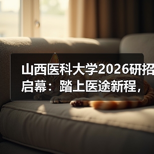 山西医科大学2026研招启幕：踏上医途新程，共筑健康梦想（图1）
