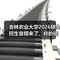 吉林农业大学2026硕士招生章程来了,你的硕士梦想触手可及!(图3) 吉林农业大学2026硕士招生章程来了,你的硕士梦想触手可及!(图3)