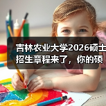 吉林农业大学2026硕士招生章程来了,你的硕士梦想触手可及!(图4) 吉林农业大学2026硕士招生章程来了,你的硕士梦想触手可及!(图4)