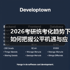 2026考研统考化趋势下如何把握公平机遇与应对高分挑战（图3）