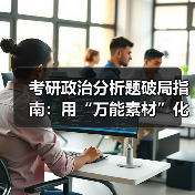 考研政治分析题破局指南：用“万能素材”化解陌生题干的考场焦虑（图1）