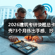 2026建筑考研快题总卡壳?3个月练出手感,抄绘到出图全靠这招(图1) 2026建筑考研快题总卡壳?3个月练出手感,抄绘到出图全靠这招(图1)