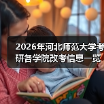 2026年河北师范大学考研各学院改考信息一览（图2）