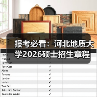 报考必看：河北地质大学2026硕士招生章程（图1）