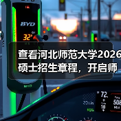 查看河北师范大学2026硕士招生章程，开启师范学术进阶新程！（图4）