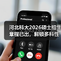 河北科大2026硕士招生章程已出,解锁多科性大学进阶之路!(图4) 河北科大2026硕士招生章程已出,解锁多科性大学进阶之路!(图4)