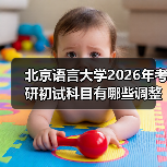 北京语言大学2026年考研初试科目有哪些调整？（图2）