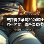 天津音乐学院2026硕士招生简章:声乐演奏作曲技术全名单更新(图4) 天津音乐学院2026硕士招生简章:声乐演奏作曲技术全名单更新(图4)