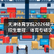 天津体育学院2026硕士招生章程：体育专硕学硕同步开考（图1）
