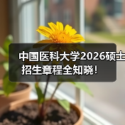 中国医科大学2026硕士招生章程全知晓！（图1）
