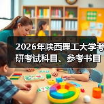2026年陕西理工大学考研考试科目、参考书目及研究方向均有调整!(图4) 2026年陕西理工大学考研考试科目、参考书目及研究方向均有调整!(图4)