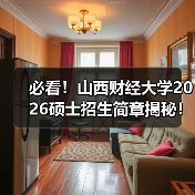 必看!山西财经大学2026硕士招生简章揭秘!(图4) 必看!山西财经大学2026硕士招生简章揭秘!(图4)