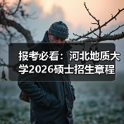 报考必看：河北地质大学2026硕士招生章程（图1）