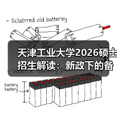 天津工业大学2026硕士招生解读:新政下的备考方向(图1) 天津工业大学2026硕士招生解读:新政下的备考方向(图1)
