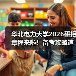 华北电力大学2026研招章程来啦!备考攻略速码!(图3) 华北电力大学2026研招章程来啦!备考攻略速码!(图3)