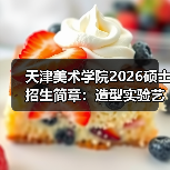 天津美术学院2026硕士招生简章：造型实验艺术双向通道开启（图1）