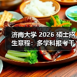 济南大学 2026 硕士招生章程:多学科报考干货速看!(图1) 济南大学 2026 硕士招生章程:多学科报考干货速看!(图1)