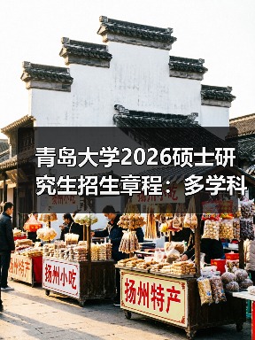 青岛大学2026硕士研究生招生章程:多学科报考干货速看!(图2) 青岛大学2026硕士研究生招生章程:多学科报考干货速看!(图2)