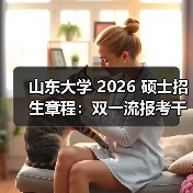 山东大学 2026 硕士招生章程:双一流报考干货来啦!(图2) 山东大学 2026 硕士招生章程:双一流报考干货来啦!(图2)