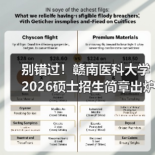 别错过！赣南医科大学2026硕士招生简章出炉（图2）