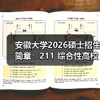 安徽大学2026硕士招生简章：211 综合性高校报考全指南（图1）