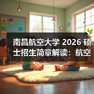 南昌航空大学 2026 硕士招生简章解读:航空国防特色鲜明(图3) 南昌航空大学 2026 硕士招生简章解读:航空国防特色鲜明(图3)