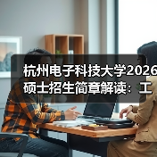 杭州电子科技大学2026 硕士招生简章解读:工科强校报考要点(图1) 杭州电子科技大学2026 硕士招生简章解读:工科强校报考要点(图1)