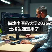 福建中医药大学2026硕士招生简章来了!(图1) 福建中医药大学2026硕士招生简章来了!(图1)