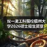 双一流工科强校福州大学2026硕士招生简章，一键get（图2）