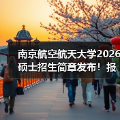 南京航空航天大学2026硕士招生简章发布!报考必看(图1) 南京航空航天大学2026硕士招生简章发布!报考必看(图1)