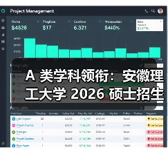 A 类学科领衔:安徽理工大学 2026 硕士招生简章发布(图4) A 类学科领衔:安徽理工大学 2026 硕士招生简章发布(图4)