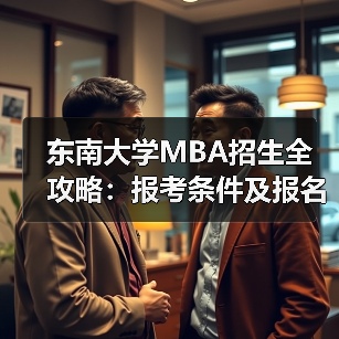 东南大学MBA招生全攻略:报考条件及报名流程详解(图3) 东南大学MBA招生全攻略:报考条件及报名流程详解(图3)