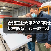 合肥工业大学2026硕士招生简章:双一流工科强校报考全攻略(图1) 合肥工业大学2026硕士招生简章:双一流工科强校报考全攻略(图1)