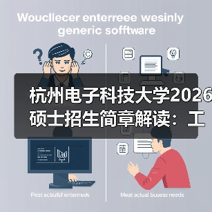 杭州电子科技大学2026 硕士招生简章解读：工科强校报考要点（图1）
