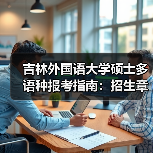 吉林外国语大学硕士多语种报考指南:招生章程关键信息全解析(图3) 吉林外国语大学硕士多语种报考指南:招生章程关键信息全解析(图3)