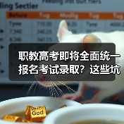 职教高考即将全面统一报名考试录取？这些坑千万别踩（图2）