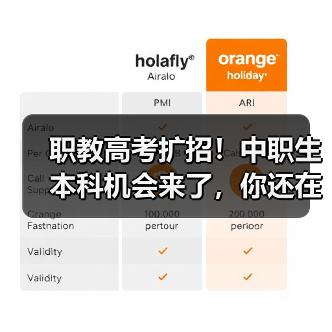 职教高考扩招!中职生本科机会来了,你还在等什么?(图1) 职教高考扩招!中职生本科机会来了,你还在等什么?(图1)