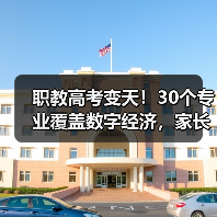 职教高考变天!30个专业覆盖数字经济,家长误选如何避坑?(图4) 职教高考变天!30个专业覆盖数字经济,家长误选如何避坑?(图4)