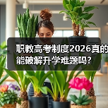 职教高考制度2026真的能破解升学难题吗?(图2) 职教高考制度2026真的能破解升学难题吗?(图2)