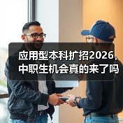 应用型本科扩招2026，中职生机会真的来了吗？（图3）