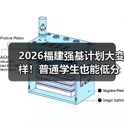 2026福建强基计划大变样！普通学生也能低分高录？（图2）