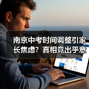 南京中考时间调整引家长焦虑？真相竟出乎意料（图3）